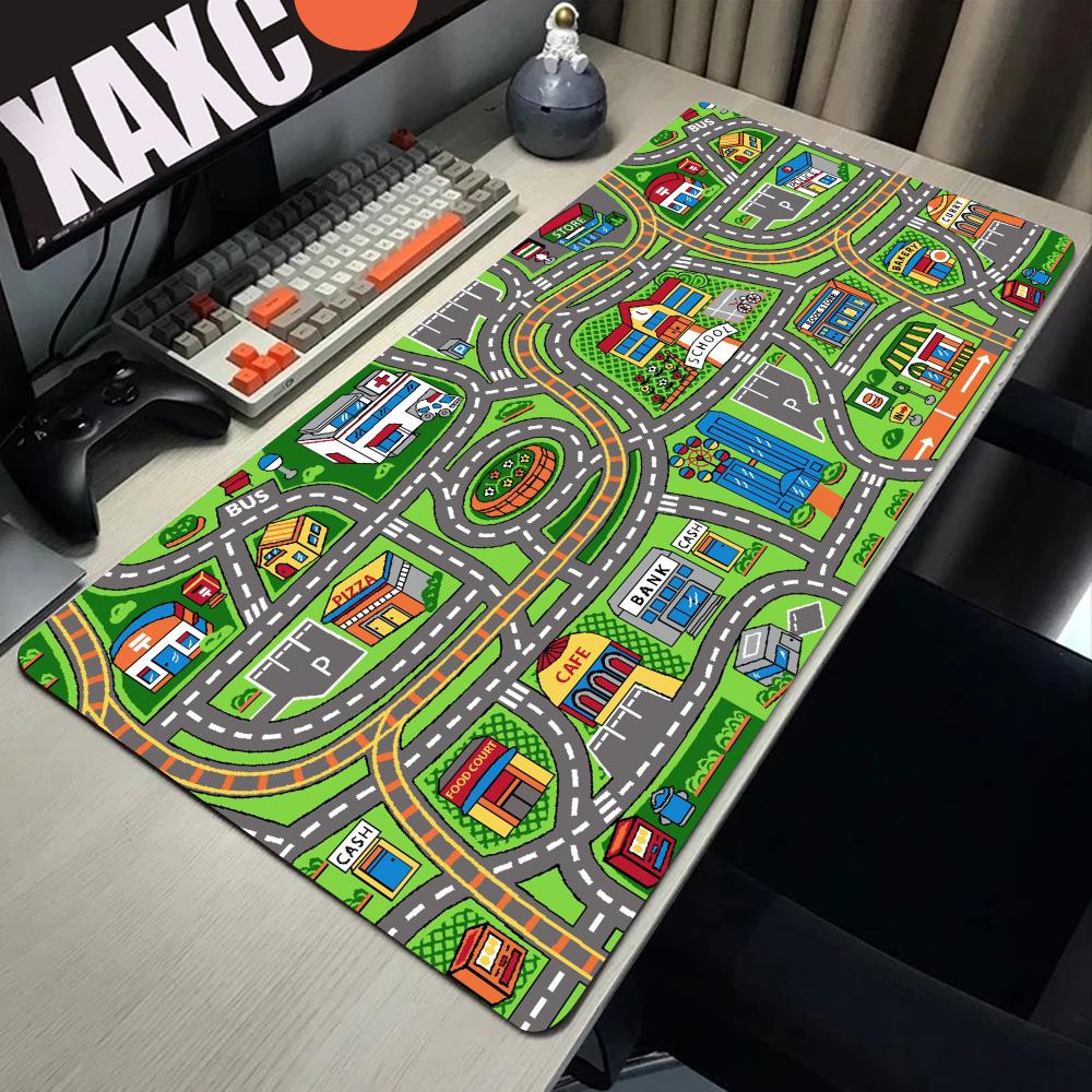 Desk Setup Pegboard - Tapis de souris de bureau City