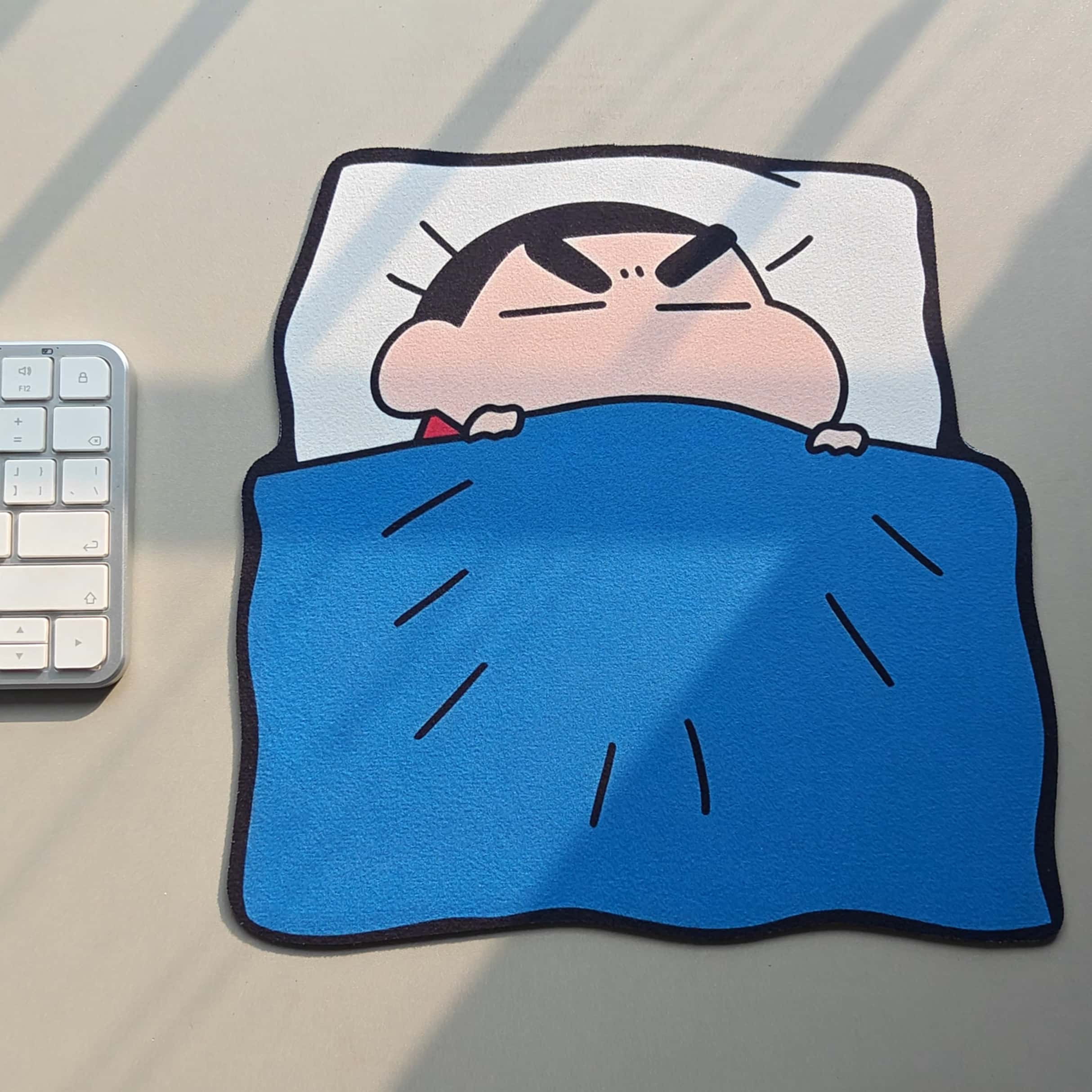 Desk Setup Cozy - Tapis de souris Crayon Shinchan mignon