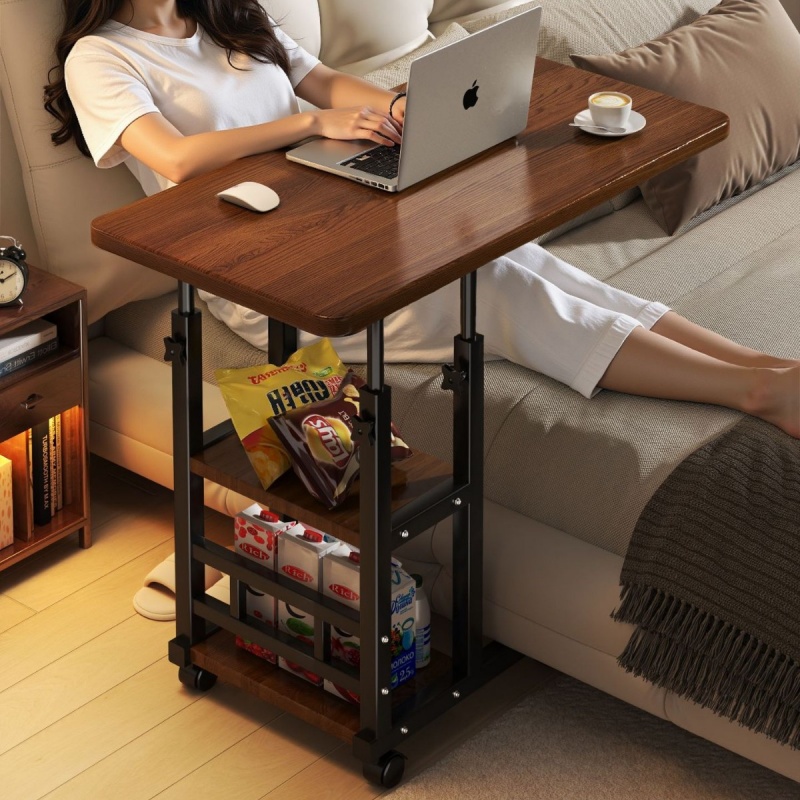 Desk Setup For Laptop - Table de chevet mobile et relevable,