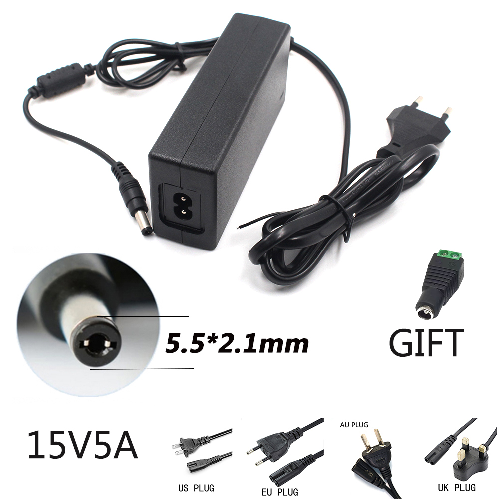 Desk Setup Speakers - Adaptateur secteur universel 15 V 5A