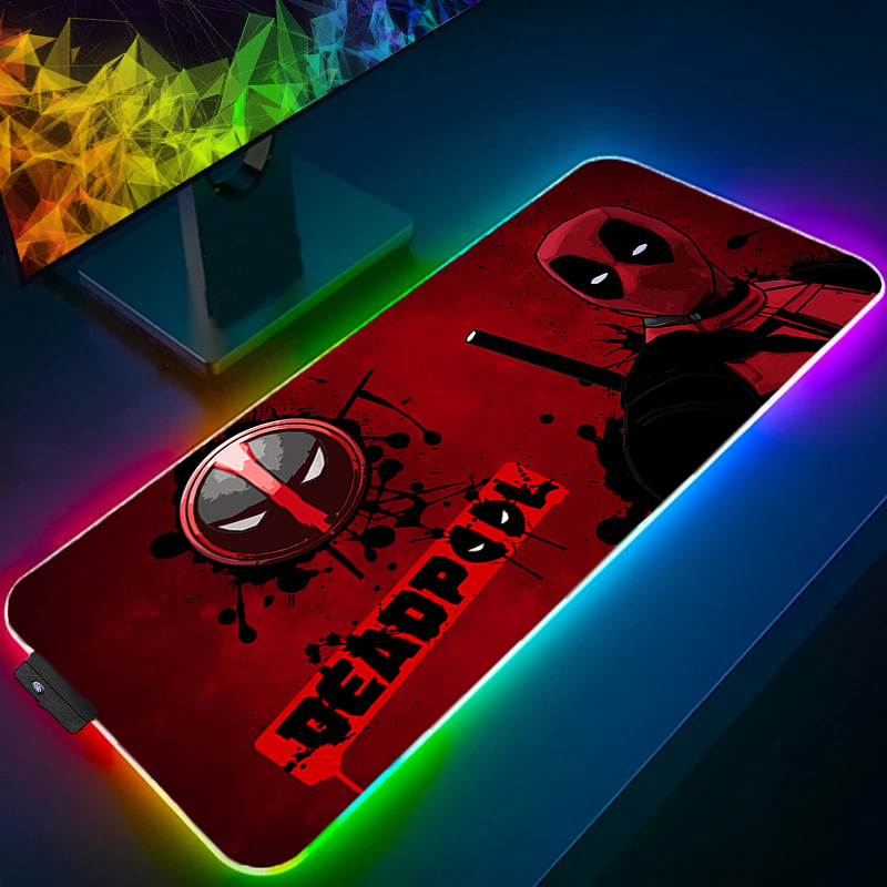 Desk Setup Cozy - LED tapis de souris jeu rétro-éclairage