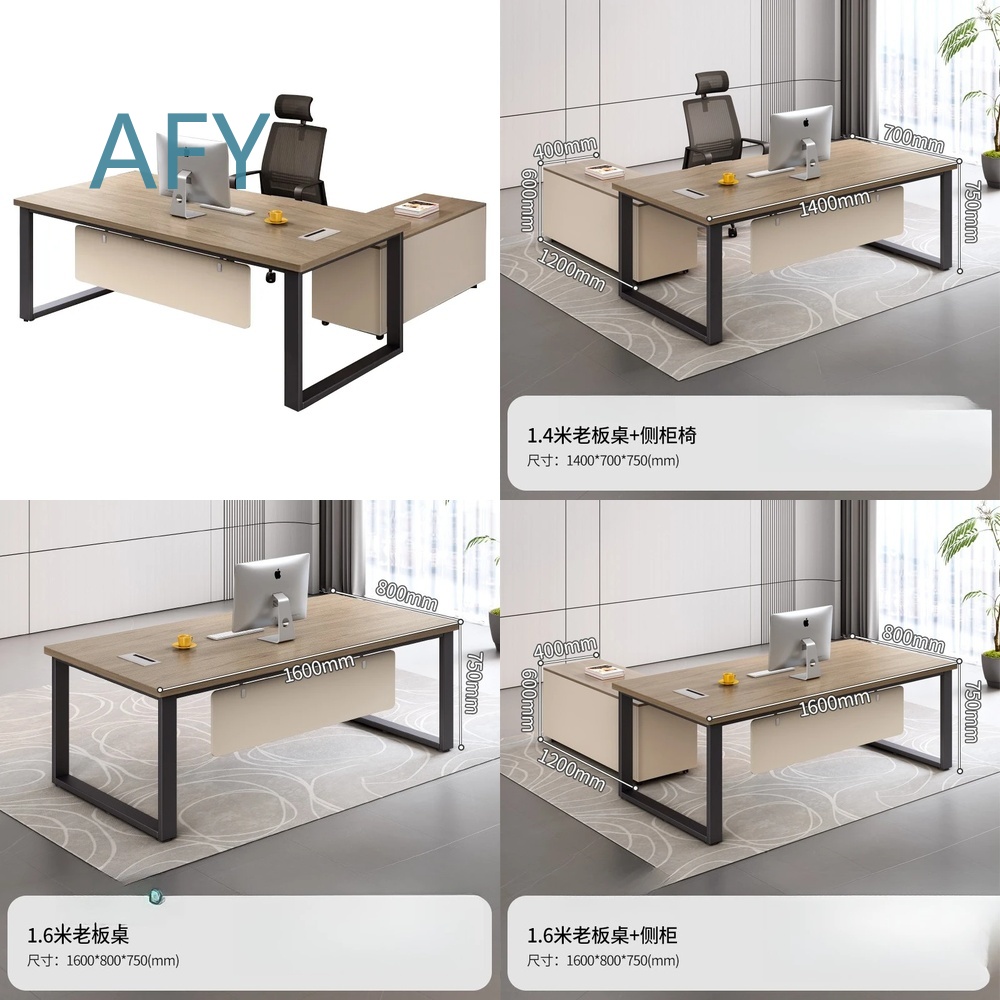L Shaped Desk Setup - Ensemble de bureau exécutif pour poste