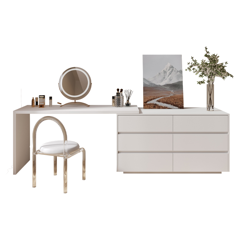 L Shaped Desk Setup - Commode, bureau d'ordinateur de bureau à