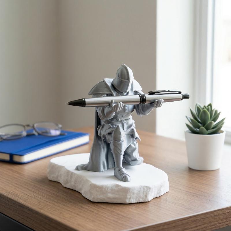 Desk Setup Home Office - Porte-stylo Chevalier : Organisateur de bureau