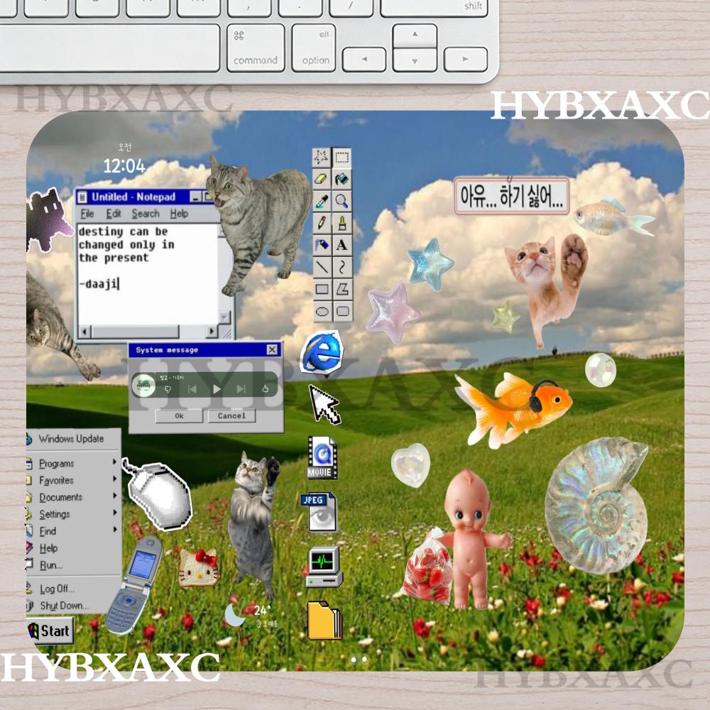 Work Desk Home Setup - HYBXAXC – Tapis de souris avec