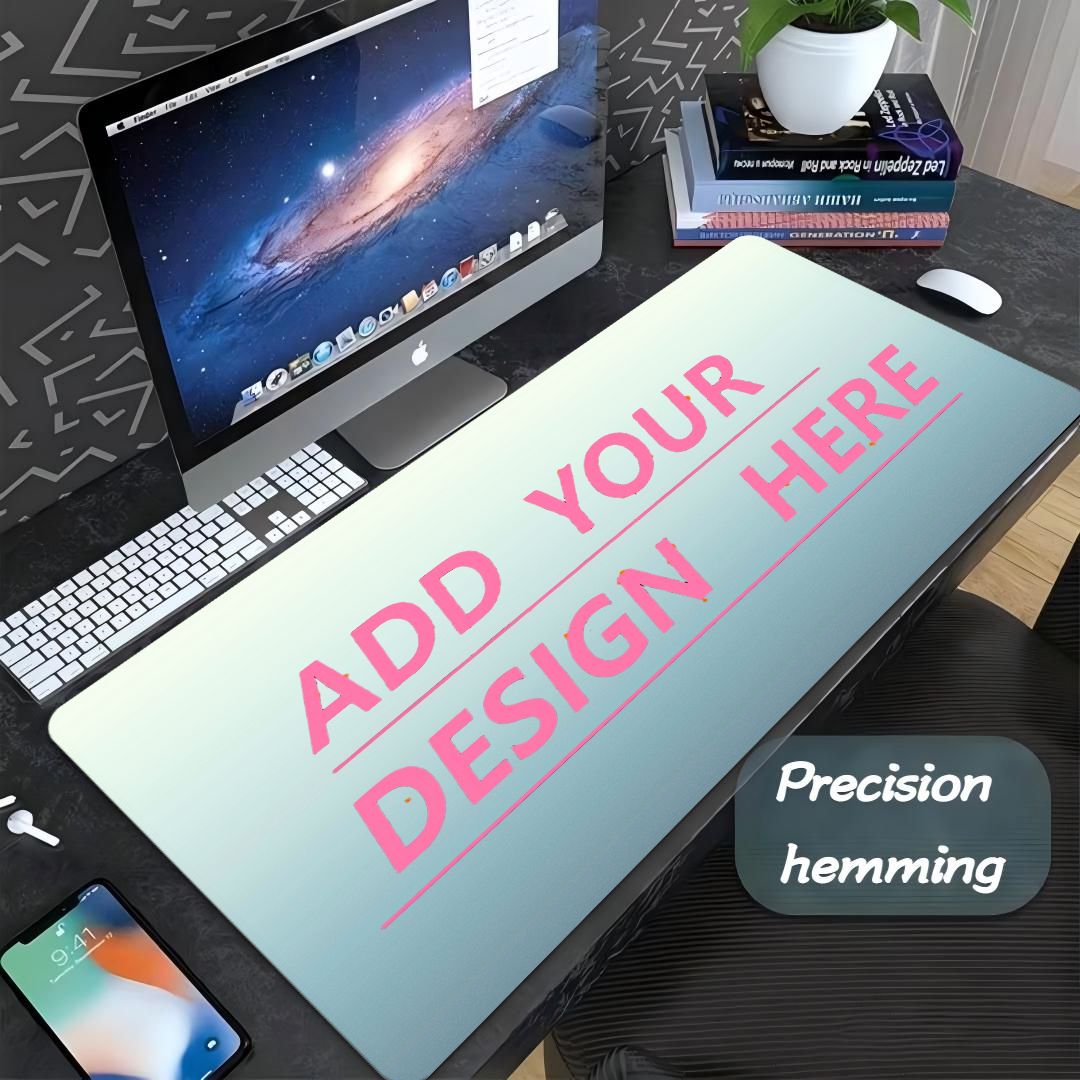 Desk Setup Cozy - Tapis de souris personnalisé sur mesure,