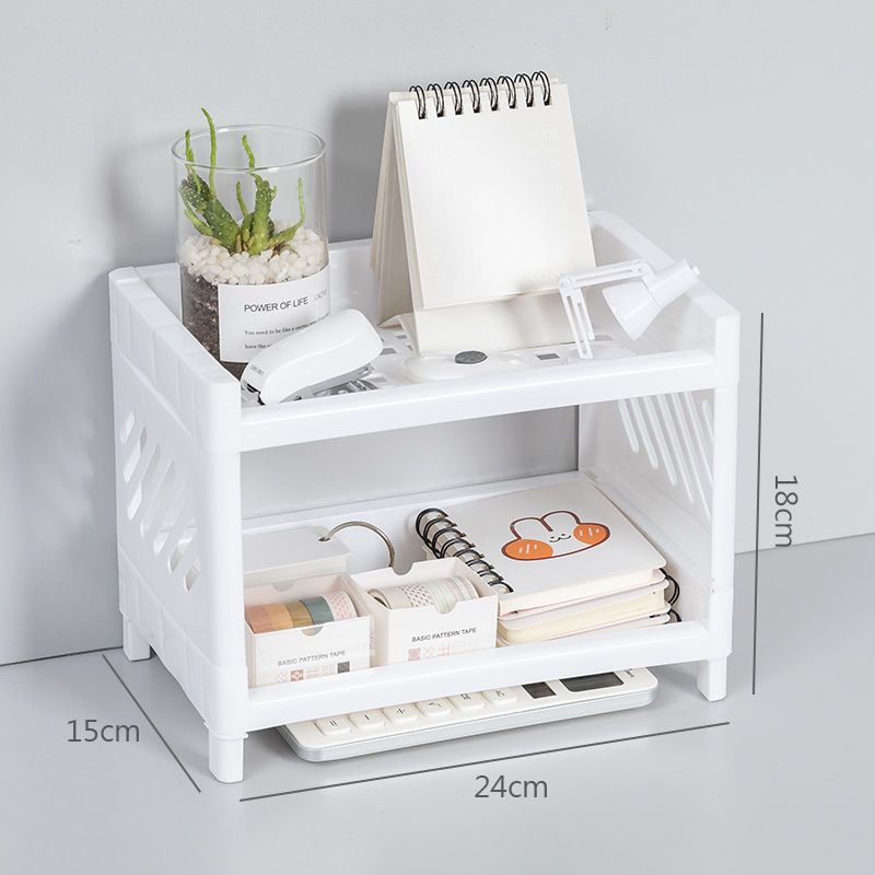 Desk Setup Home Office - Support d'affichage multicouche T1 pour bureau,