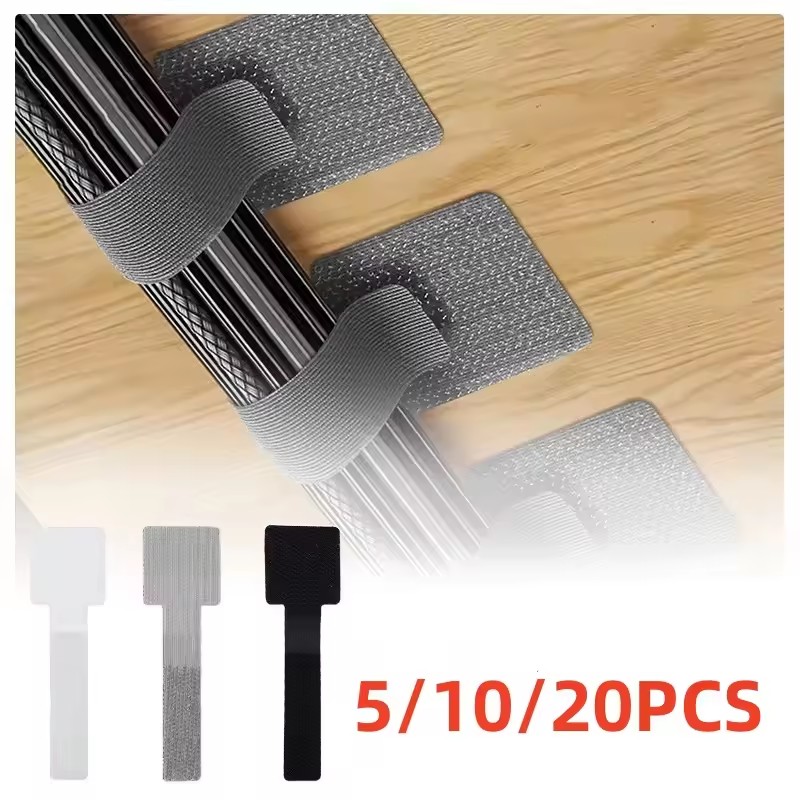 Cable Box Organizer - 20/10/5/1PCS Serre-câbles réutilisables en nylon pour