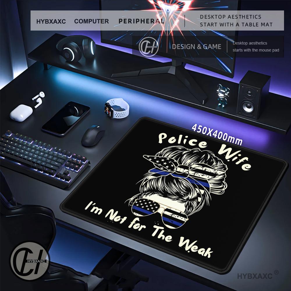 Tapis de souris HYBXAXC Police - Work Desk Home Setup avis et prix