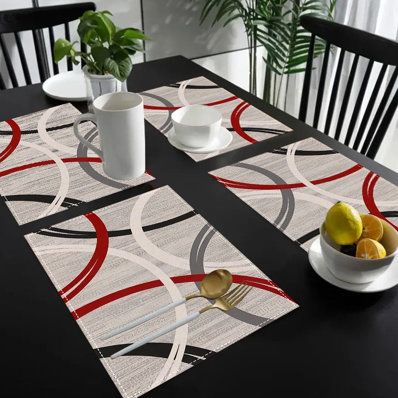 VIKAMA 2/4/6Pcs Sets de table  - Desk Setup Modern avis et prix