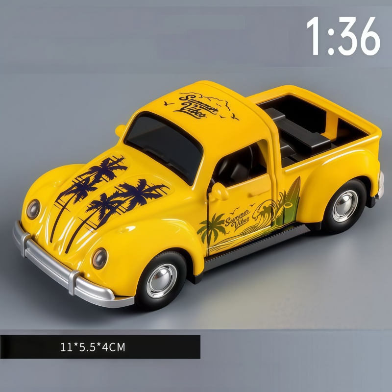 Modèle de voiture rétro d'été, - Desk Setup Decor avis et prix
