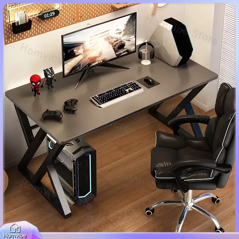 Bureau d'ordinateur moderne et - L Shaped Desk Setup avis et prix