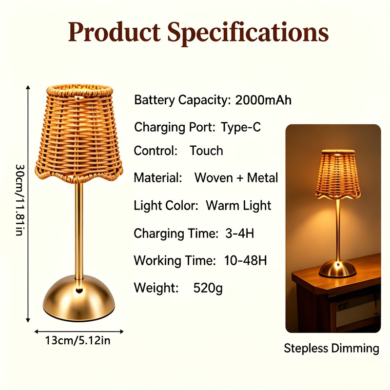 Lampe de table artistique en r - Desk Setup Room avis et prix