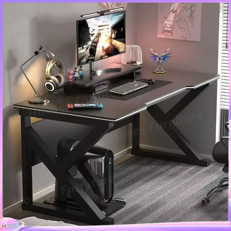 Bureau de jeu en métal noir po - L Shaped Desk Setup avis et prix