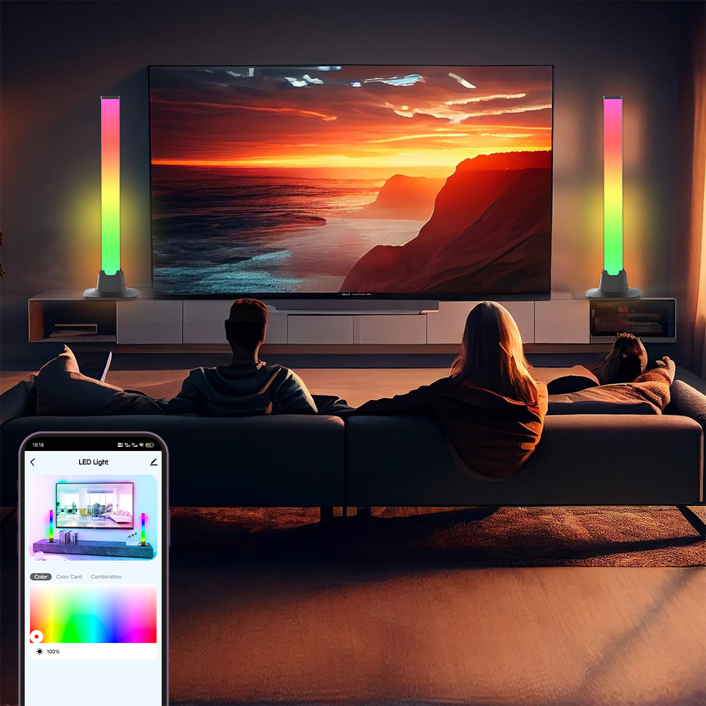 Barre de lumières LED RGB Tuya - Desk Setup With Tv avis et prix