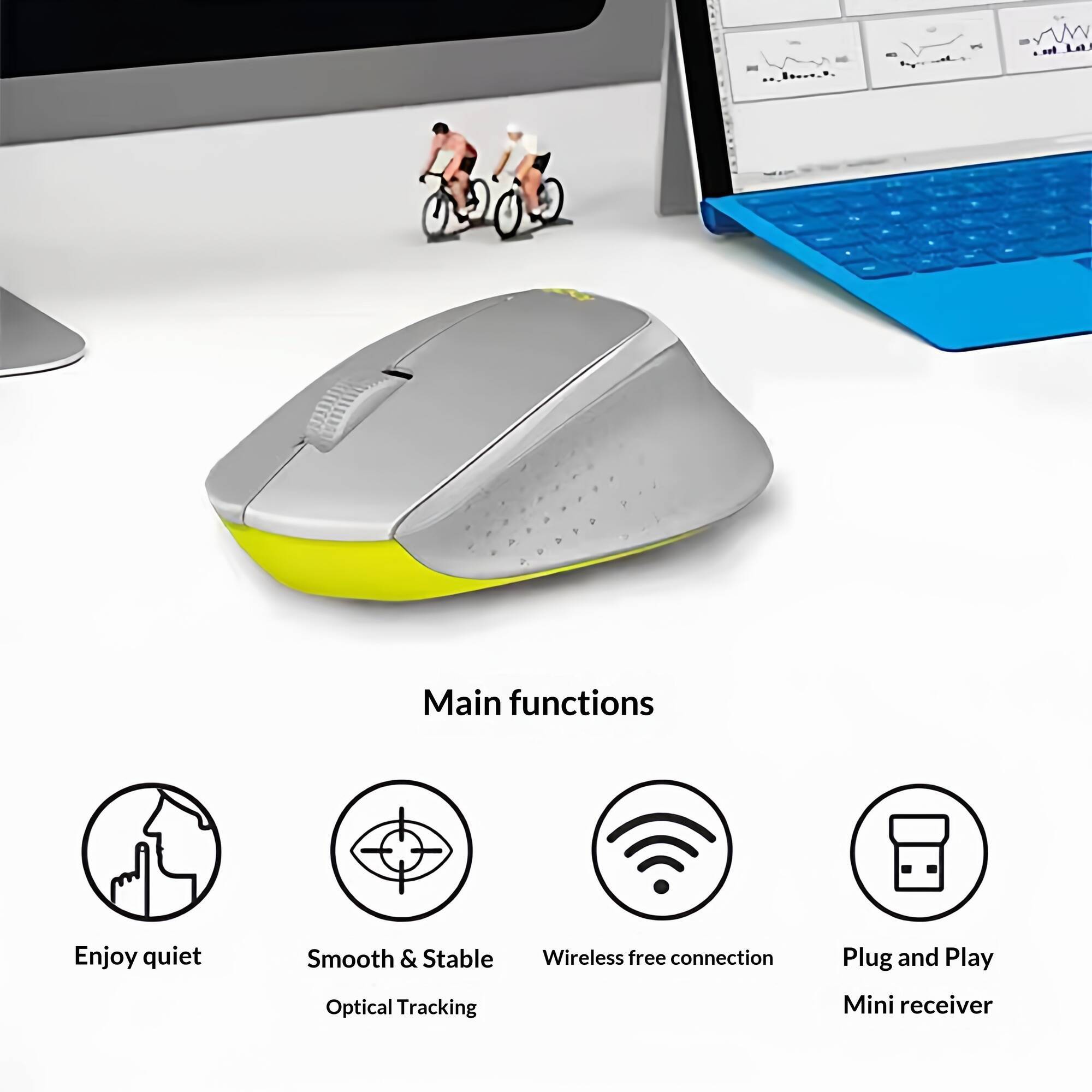 Éliminez les câbles encombrant - Work Desk Home Setup avis et prix