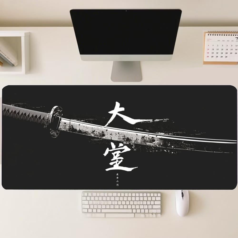Tapis de bureau imprimé avec u - Work Desk Home Setup avis et prix