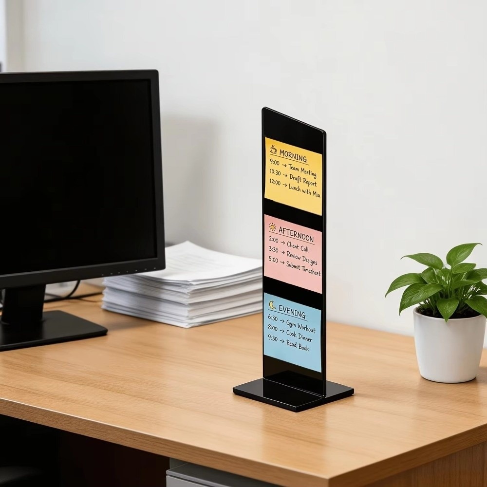 Tableau de messages en acryliq - Desk Setup Home Office avis et prix