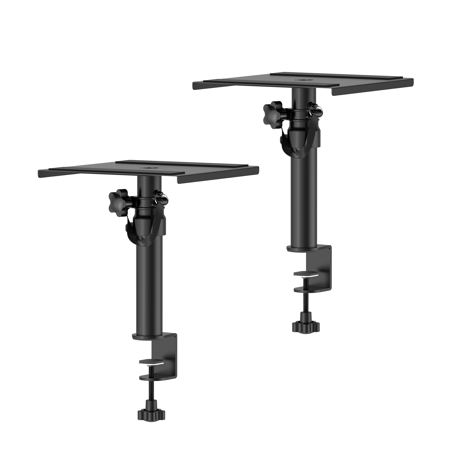 Lot de 2 supports de haut-parl - Desk Setup With 2 Monitors avis et prix