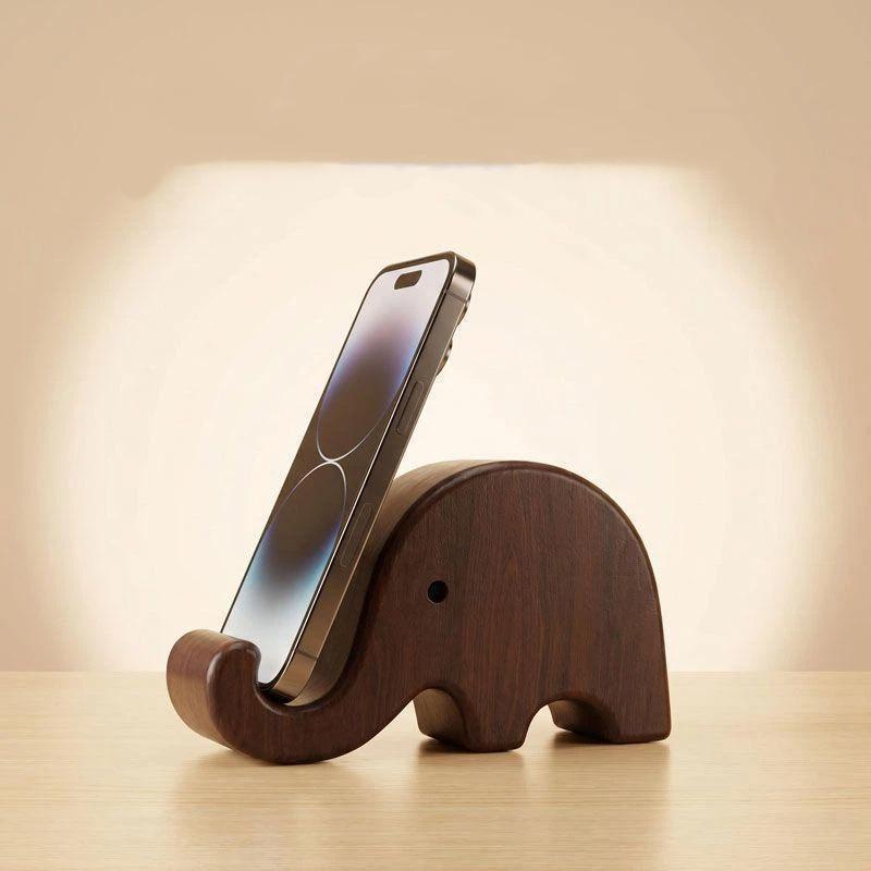 Support de téléphone en bois m - Desk Setup Decor avis et prix