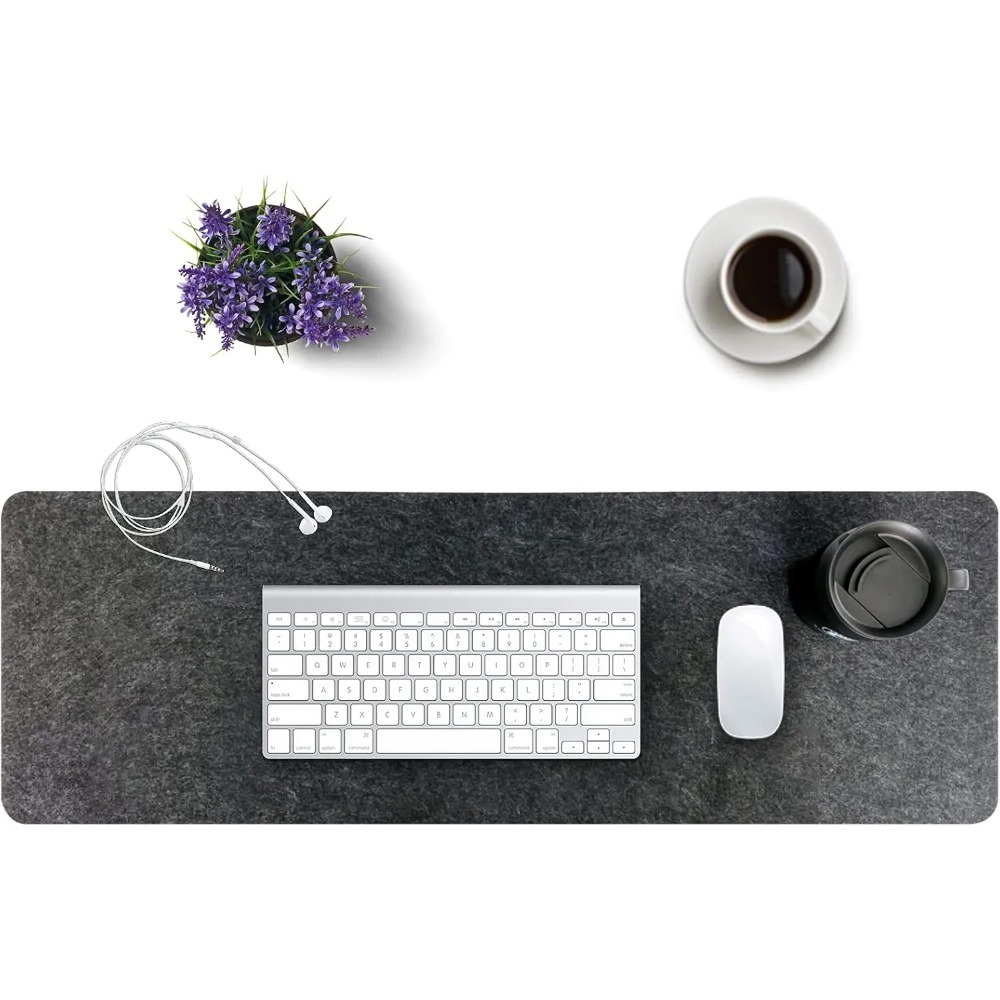 Tapis de bureau en feutre pour - Desk Setup Cozy avis et prix
