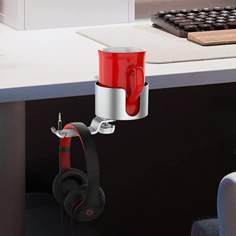 Support de tasse rotatif de qu - Desk Setup Home Office avis et prix