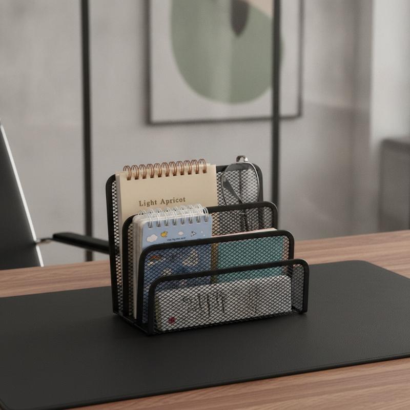 Organisateur de bureau en méta - Desk Setup Home Office avis et prix