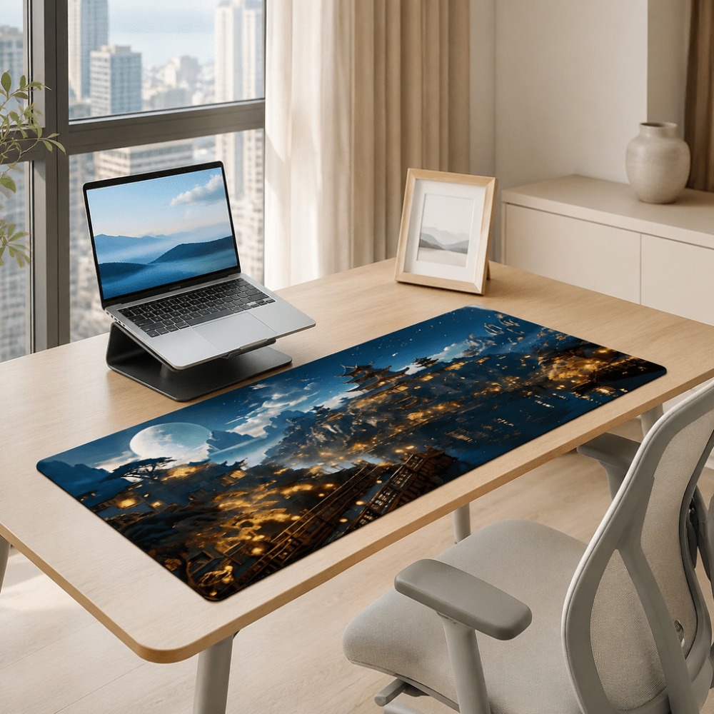 Napperon de table allongé à mo - Work Desk Home Setup avis et prix