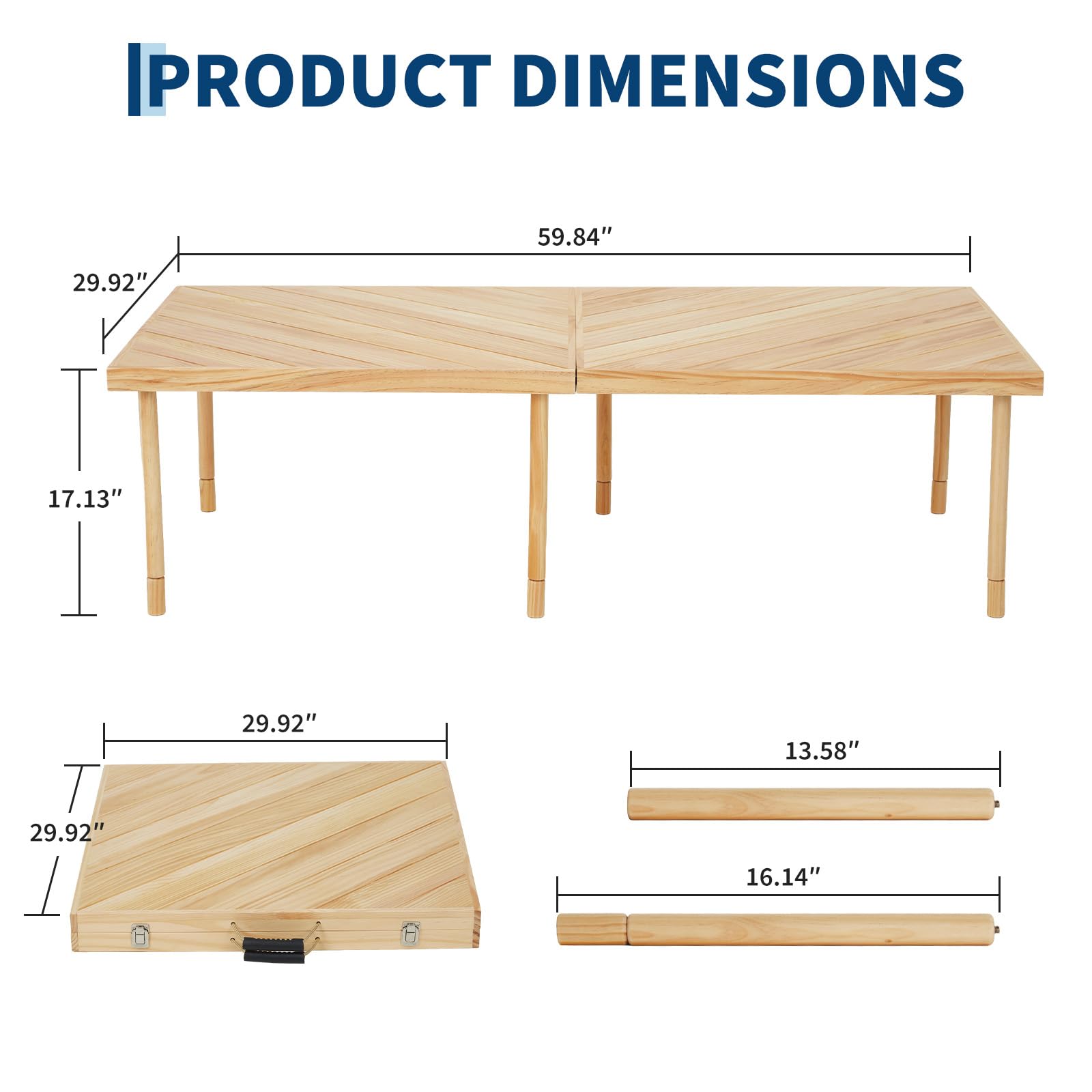 Table de pique-nique pliante d - Desk Setup Pegboard avis et prix