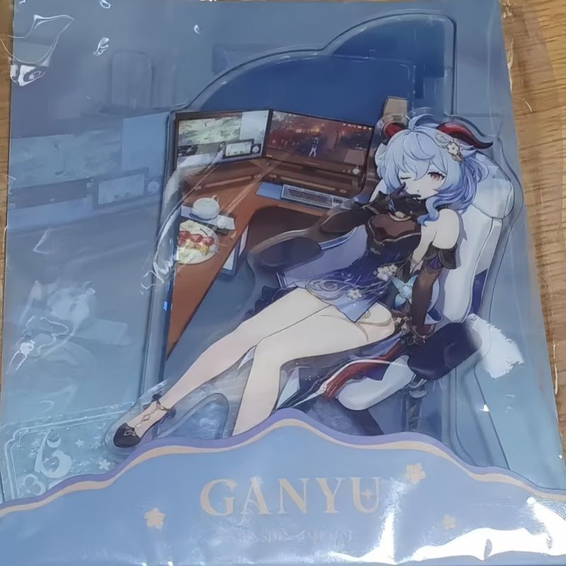 Genshin Impact Ganyu Keqing Co - Desk Setup Decor avis et prix