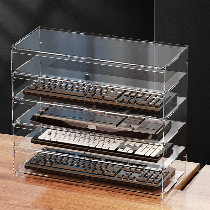 Présentoir anti-poussière en a - Desk Setup Pegboard avis et prix