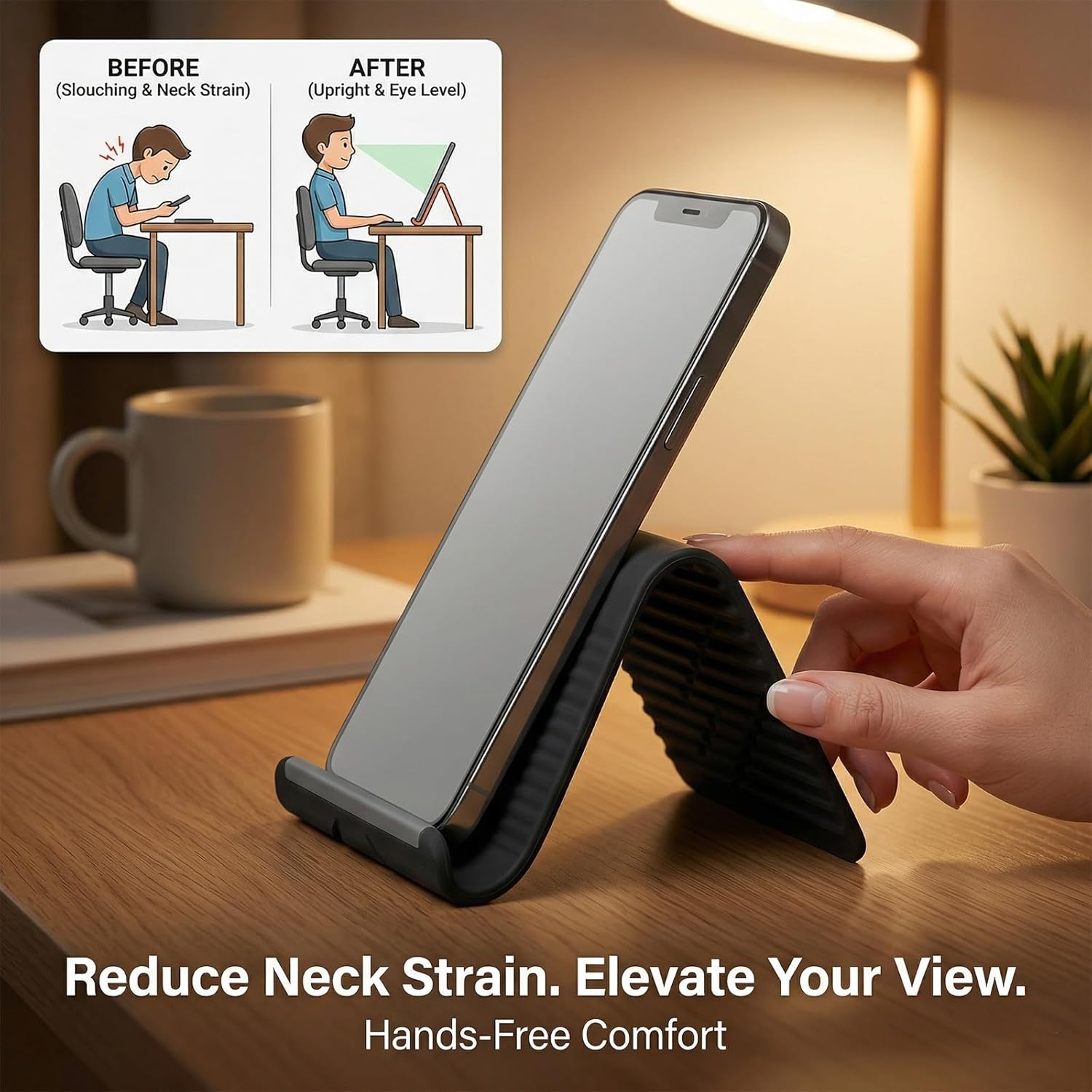 Support de téléphone portable  - Desk Setup Home Office avis et prix