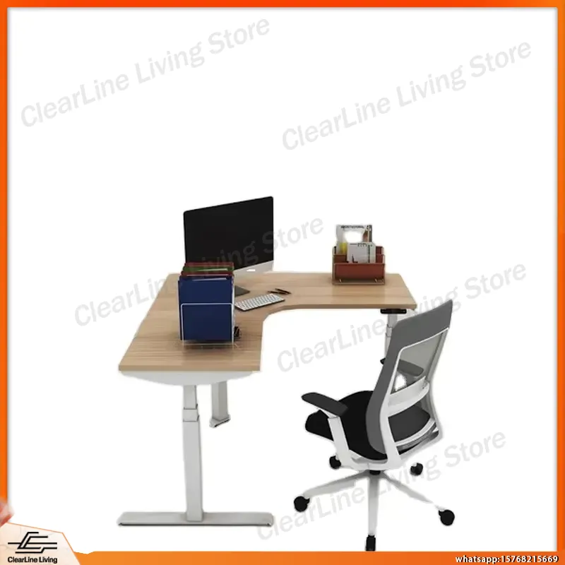 Bureau de jeu électrique en fo - L Shaped Desk Setup avis et prix