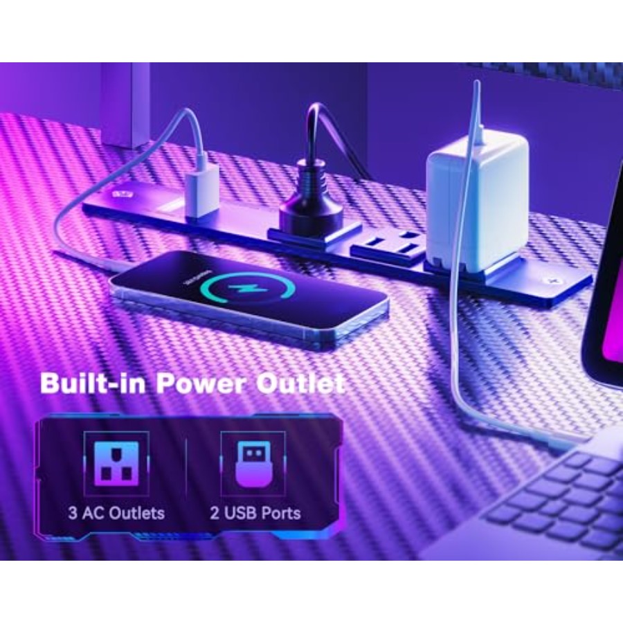 66 Grand bureau de jeu en form - L Shaped Desk Setup avis et prix