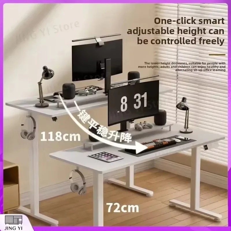 Bureau debout électrique régla - Desk Setup Home Office avis et prix