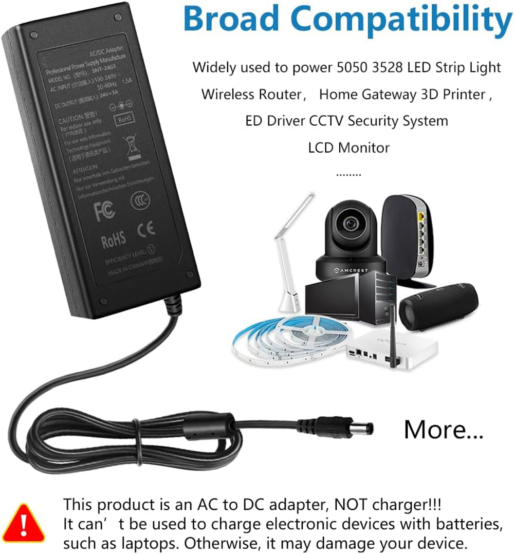 Adaptateur secteur 24V pour vo - Desk Setup Speakers avis et prix