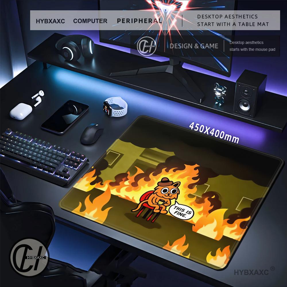 Tapis de souris HYBXAXC « This - Work Desk Home Setup avis et prix