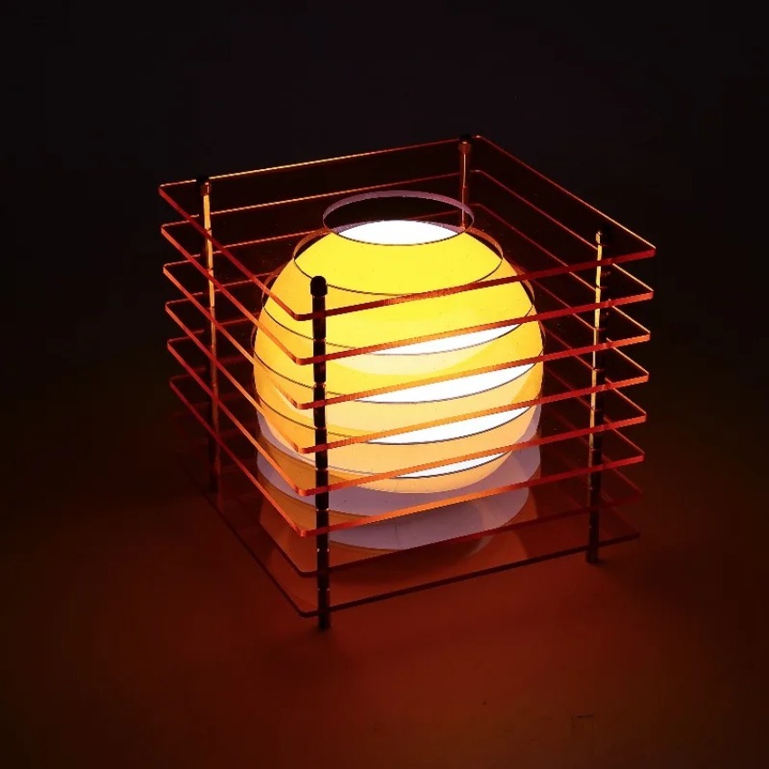 Lampe lune DIY en acrylique à  - Desk Setup Decor avis et prix