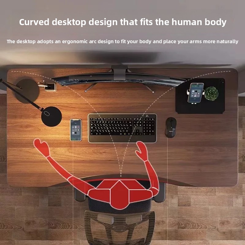 Bureau d'ordinateur réglable e - L Shaped Desk Setup avis et prix