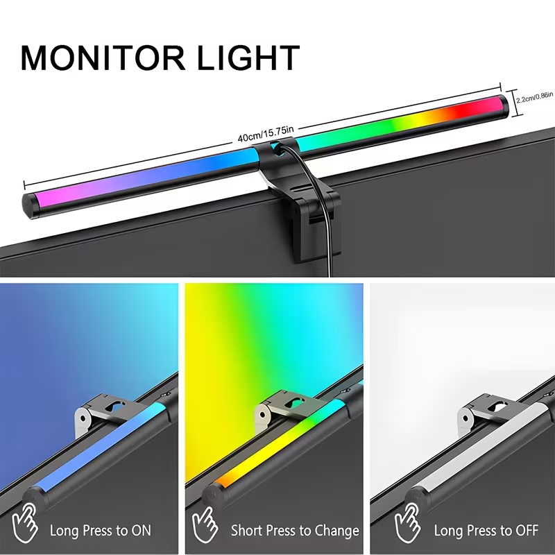 Barre lumineuse LED pour monit - Desk Setup Room avis et prix