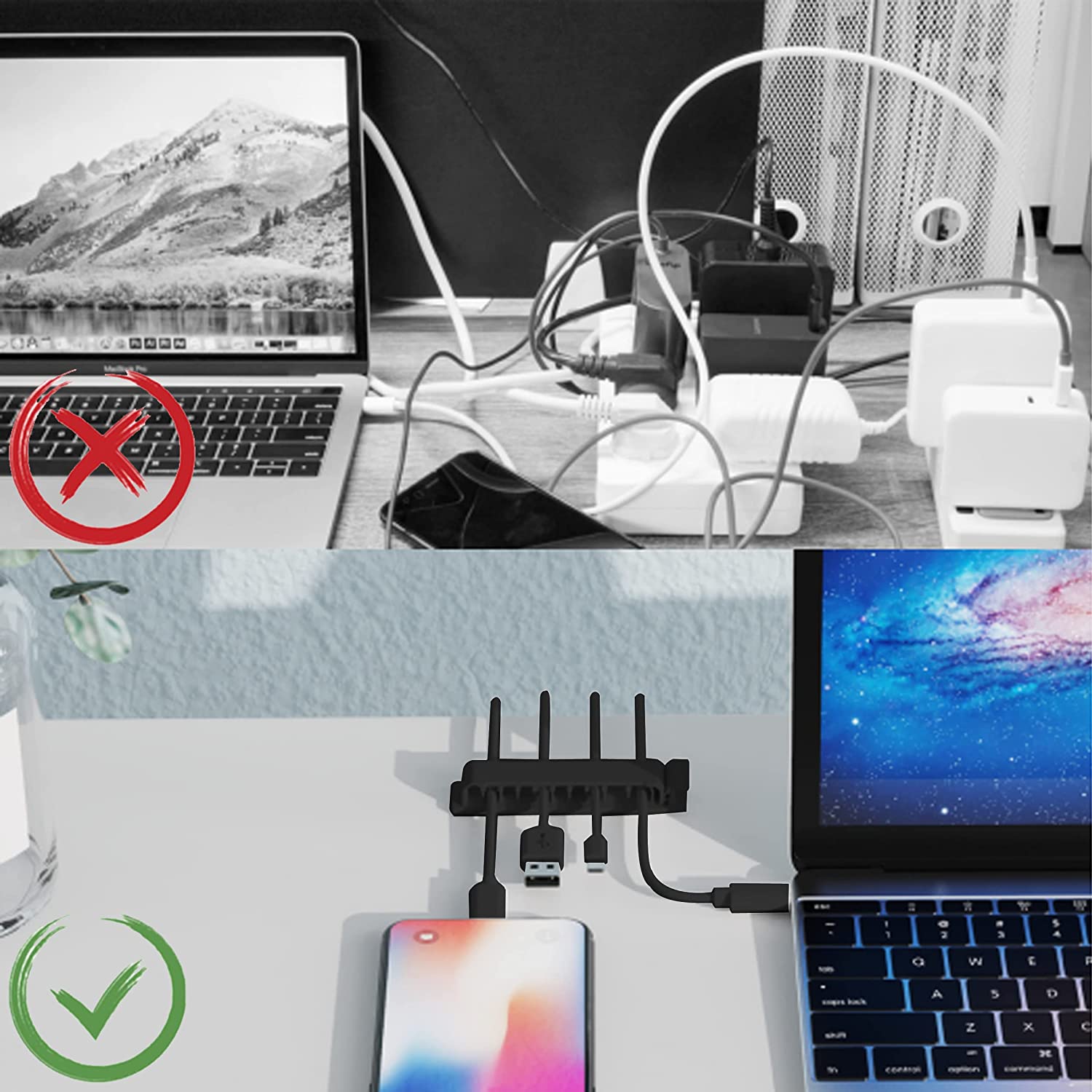 Organisateur de câbles, gestio - Cable Box Organizer avis et prix